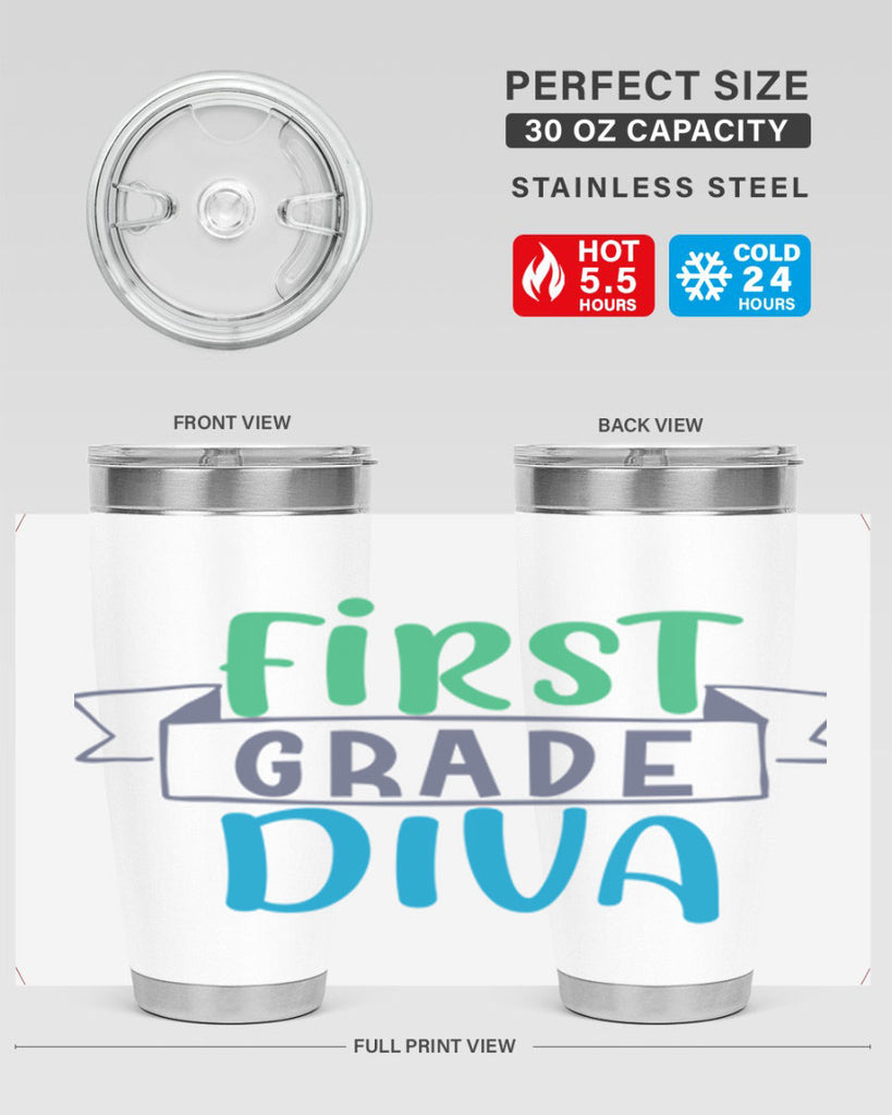 first grade divaa 22#- 1st grade- Tumbler