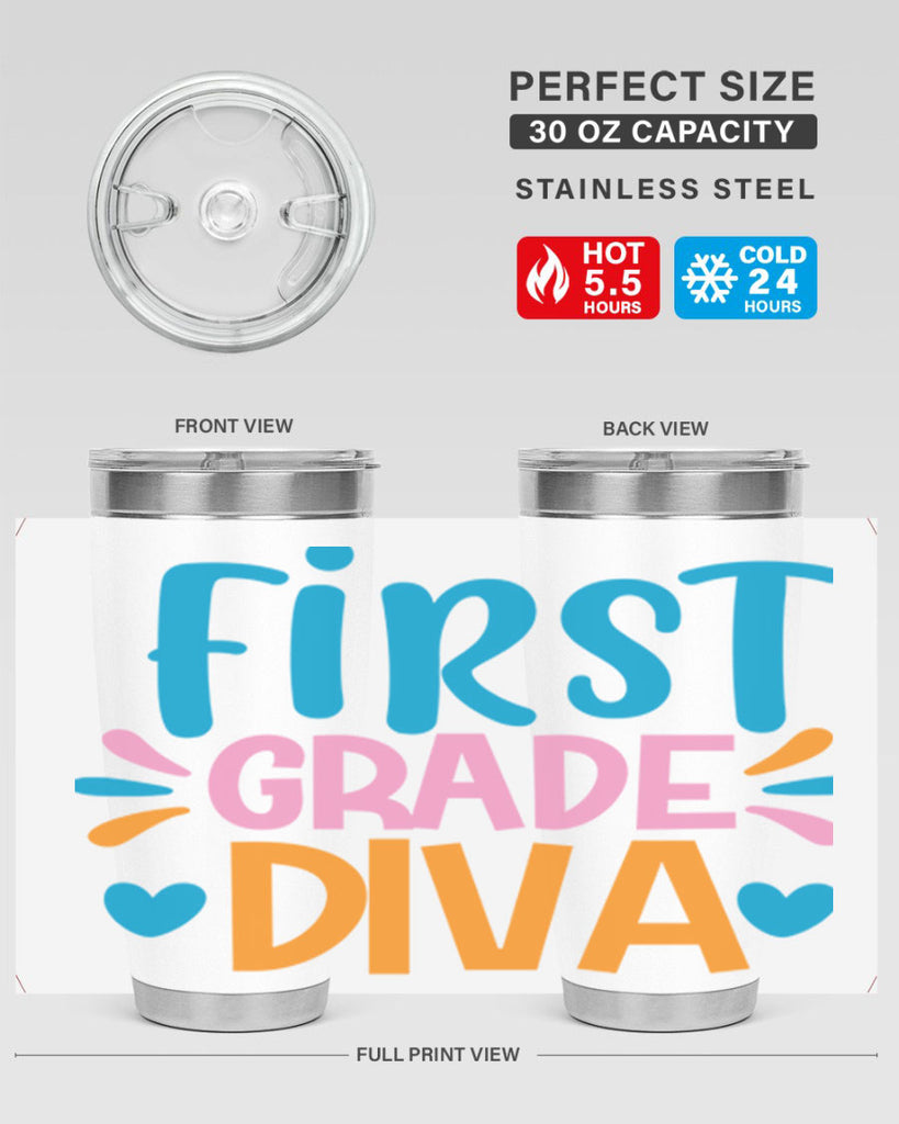 first grade divaaa 21#- 1st grade- Tumbler