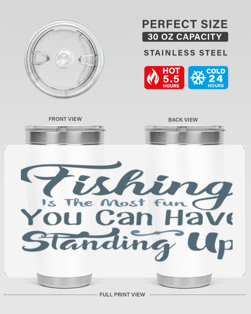 fishing is the most 139#- fishing- Tumbler