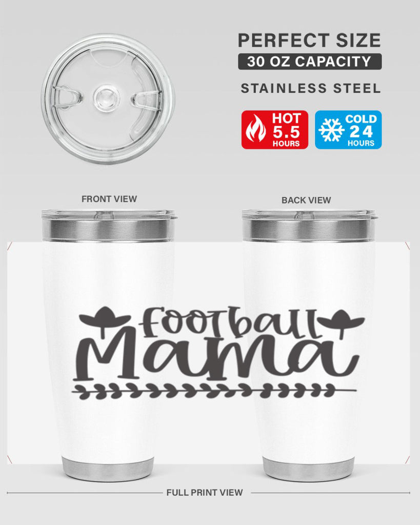 football mama 409#- mom- Tumbler