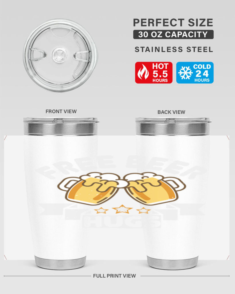 free beer hugs 88#- beer- Tumbler