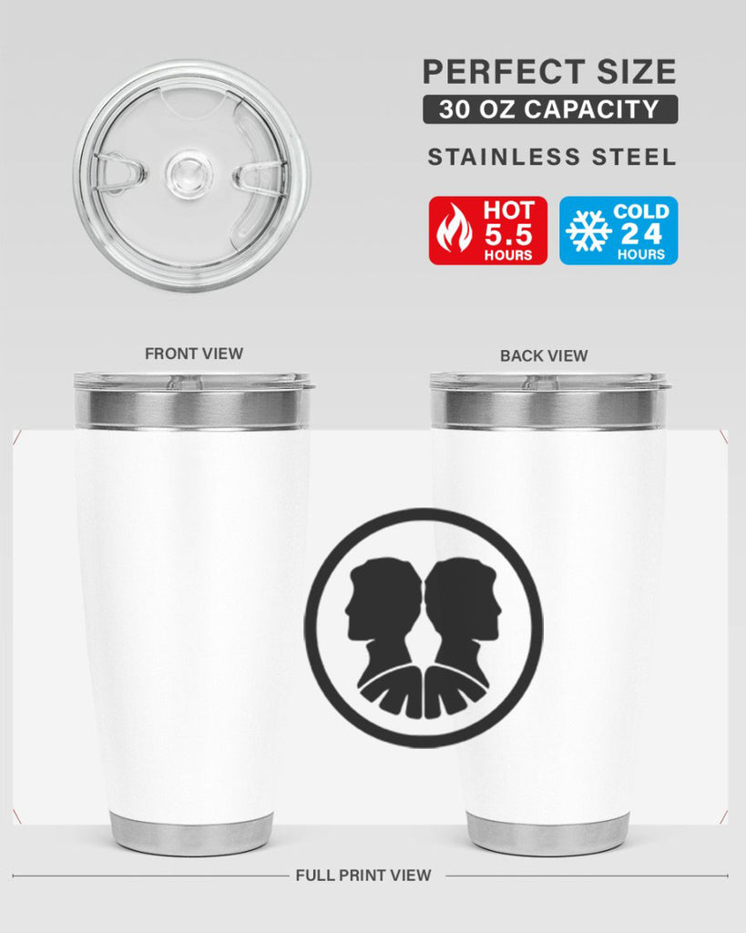 gemini 238#- zodiac- Tumbler