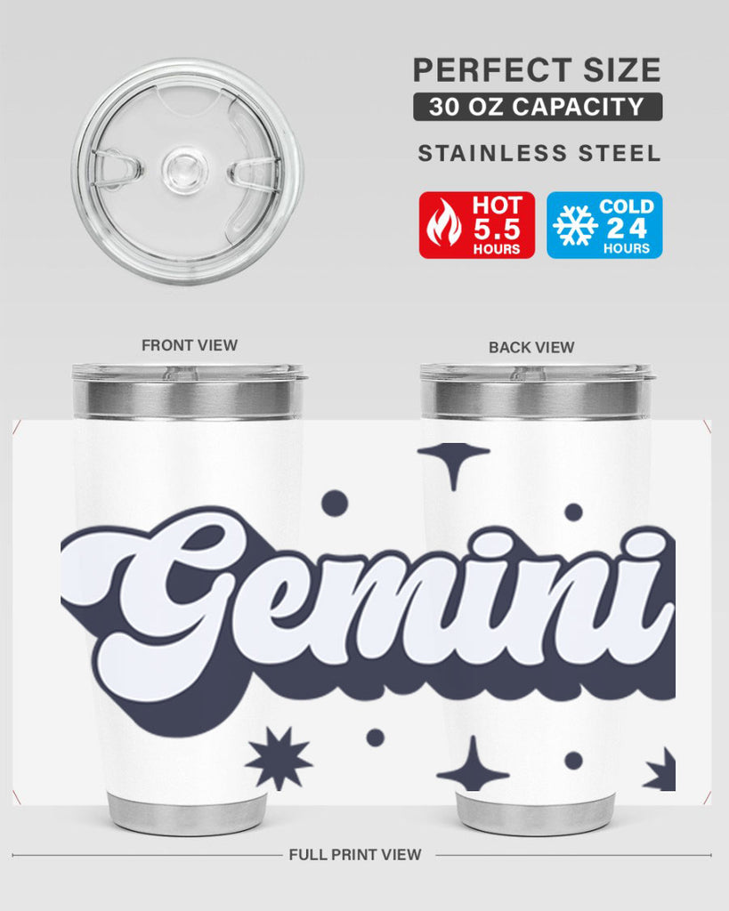 gemini 240#- zodiac- Tumbler