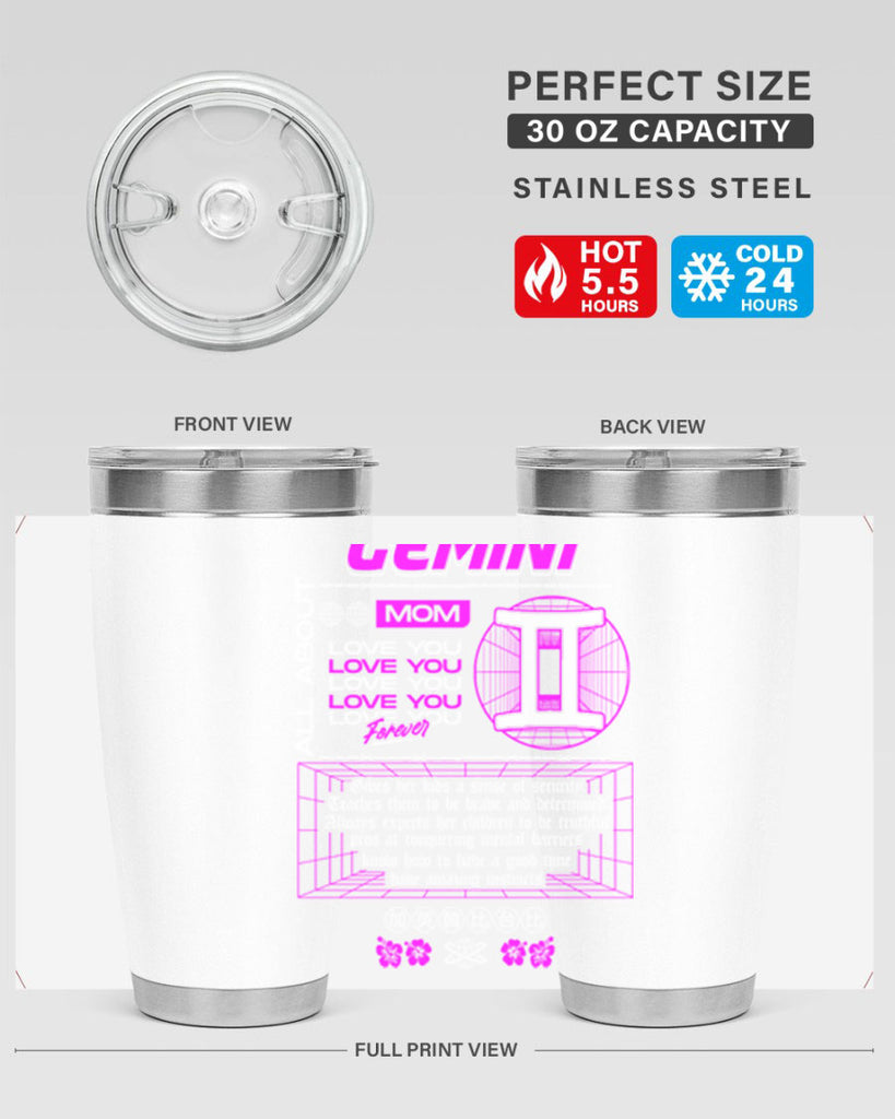 gemini 244#- zodiac- Tumbler