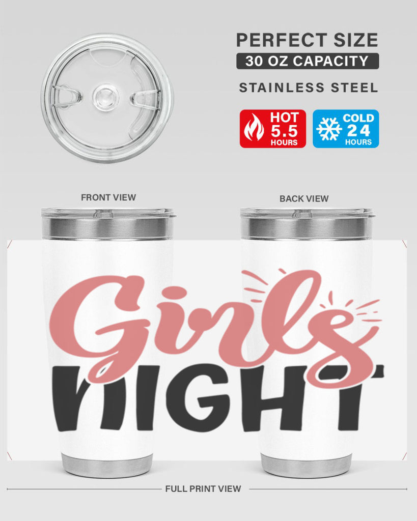 girls night Style 53#- Best Friend- Tumbler