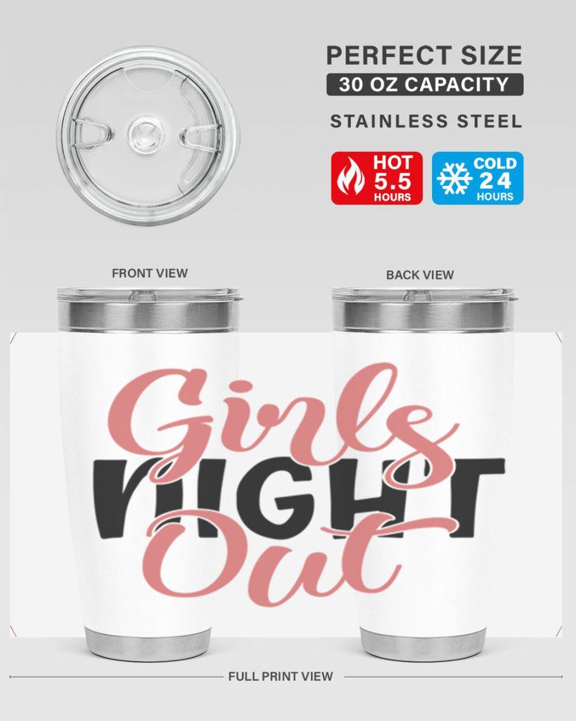 girls night out Style 54#- Best Friend- Tumbler