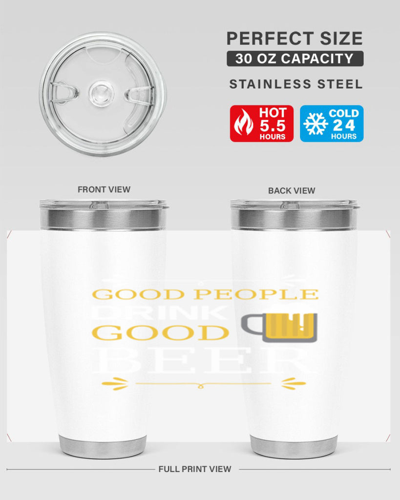 good people drink 87#- beer- Tumbler