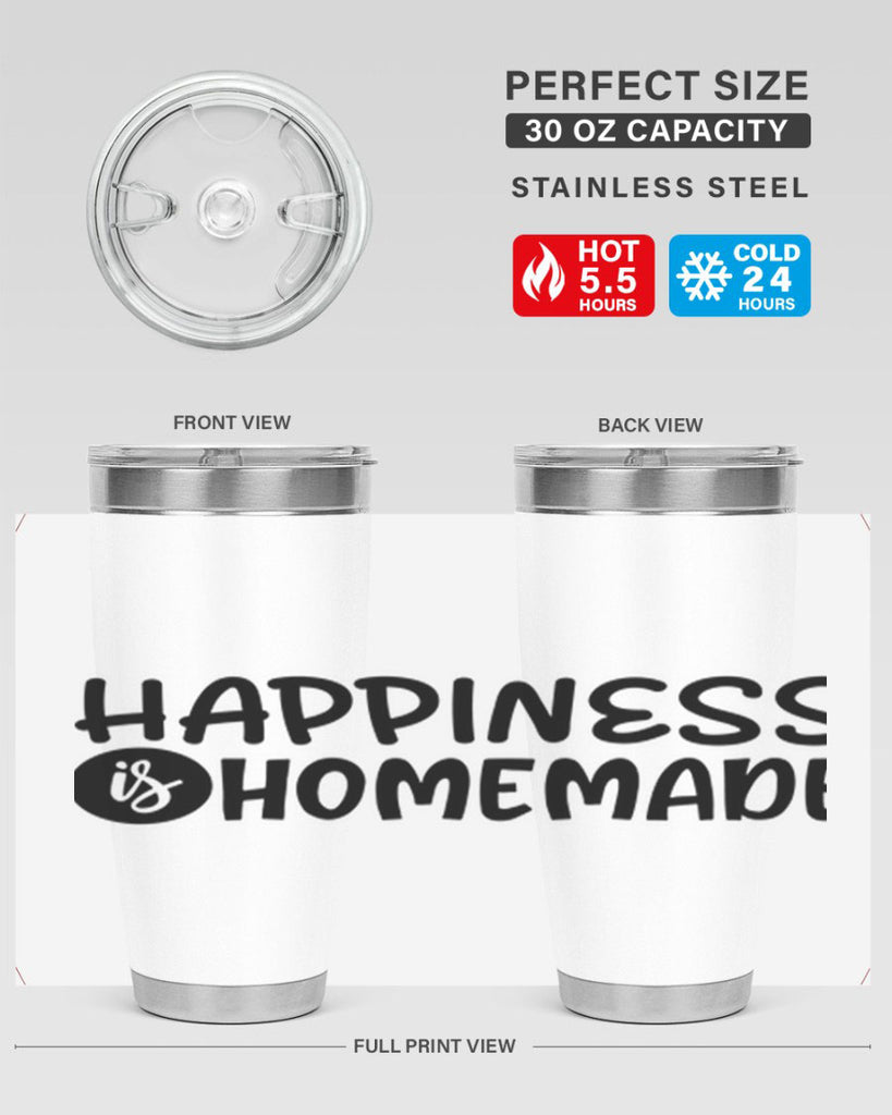 happiness is homemade 40#- home- Tumbler