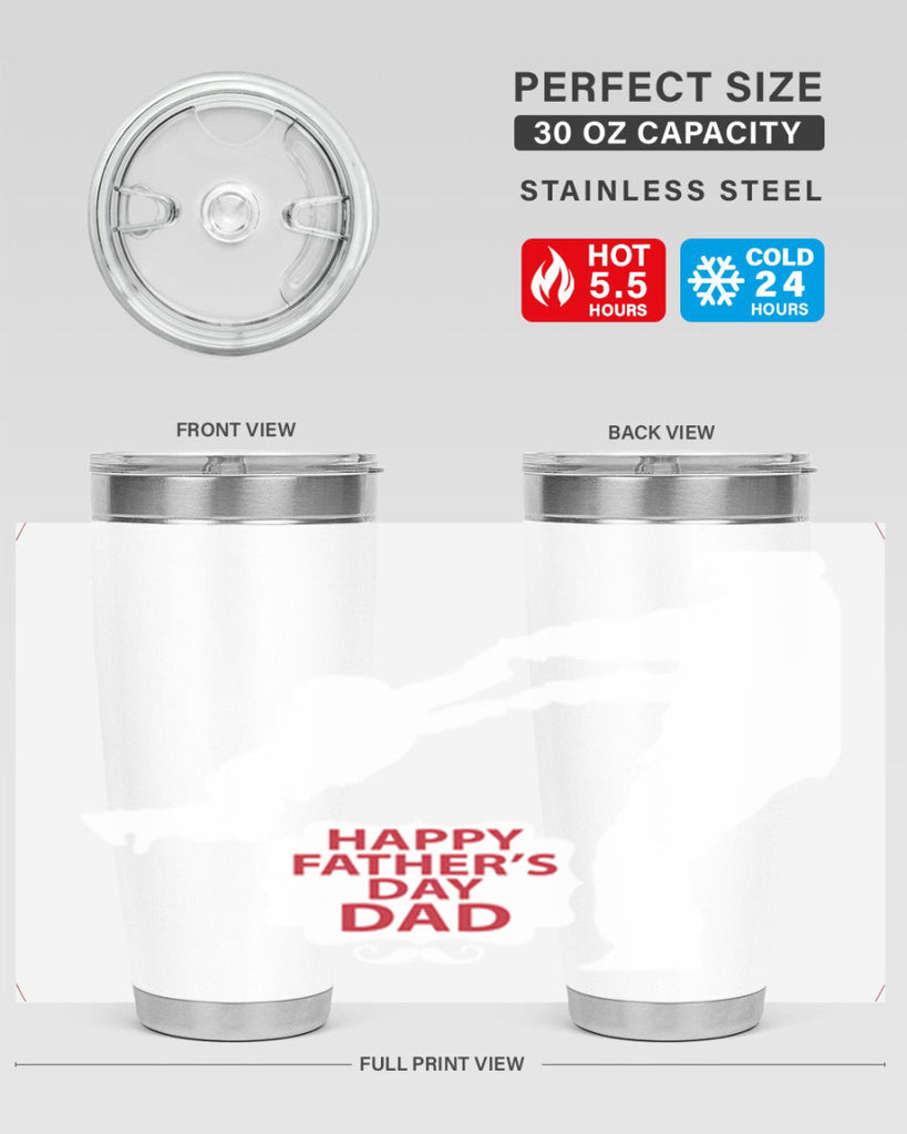 happy father day 246#- fathers day- Tumbler