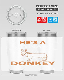 he’s a wonky donkey Style 4#- donkey- Tumbler