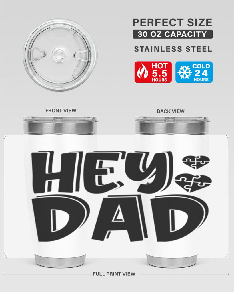 hey dad 9#- dad- Tumbler