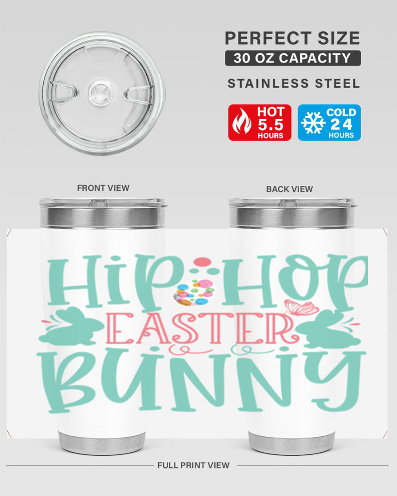 hip hop easter bunny 117#- easter- Tumbler