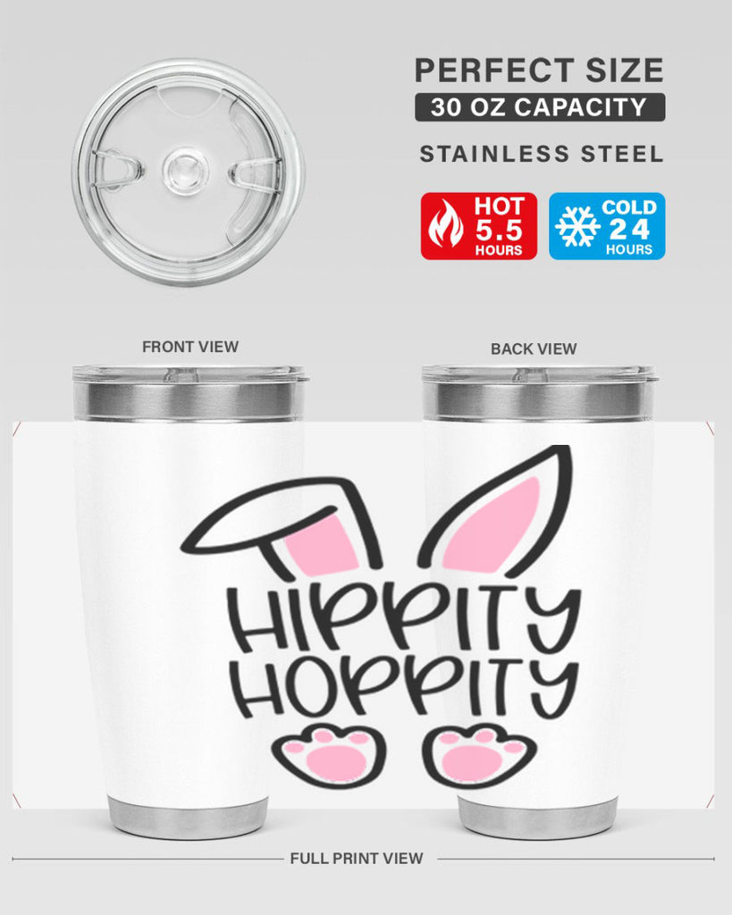 hippity hoppity 28#- easter- Tumbler