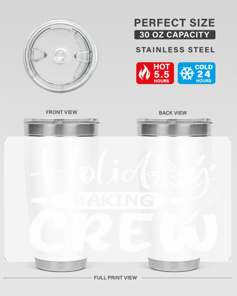 holiday baking crew 34#- kitchen- Tumbler