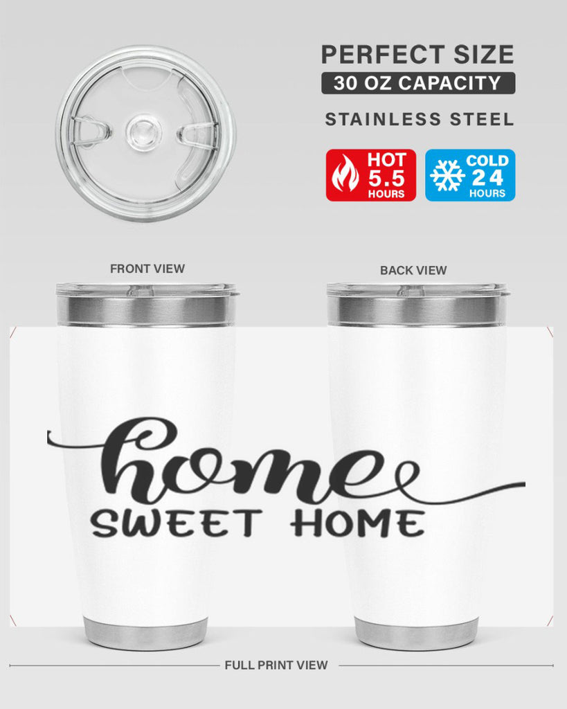 home sweet home 35#- home- Tumbler