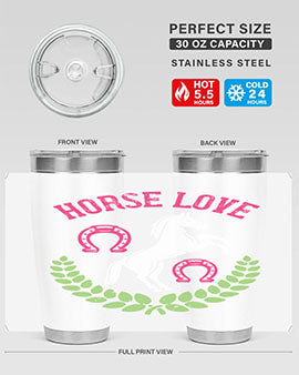 horse love Style 50#- horse- Tumbler