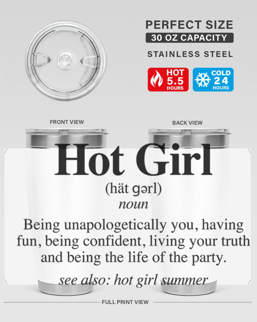 hot girl  summer definition 125#- black words phrases- Cotton Tank