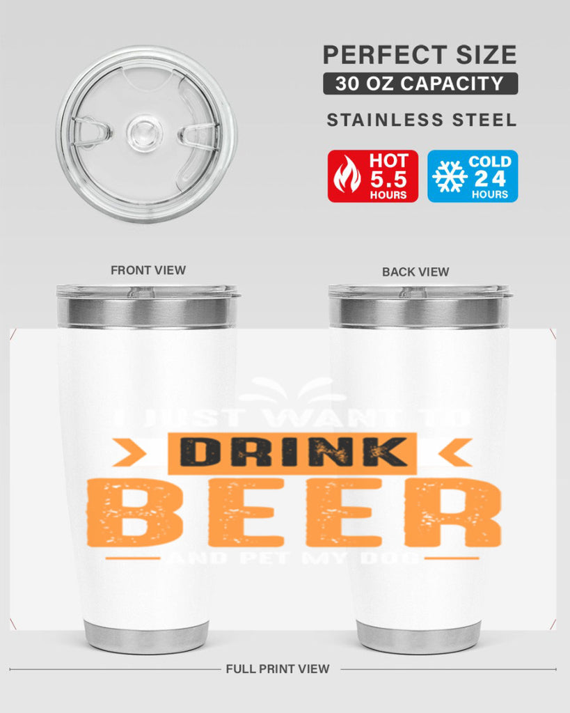 i just want drink beer 151#- beer- Tumbler