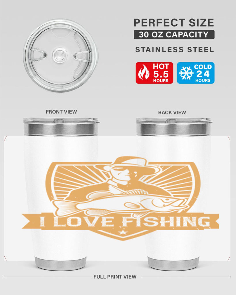 i love fishing 254#- fishing- Tumbler