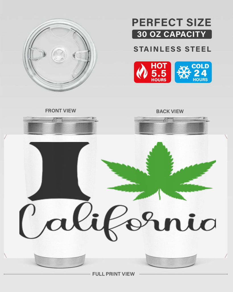 i weed california 133#- marijuana- Tumbler