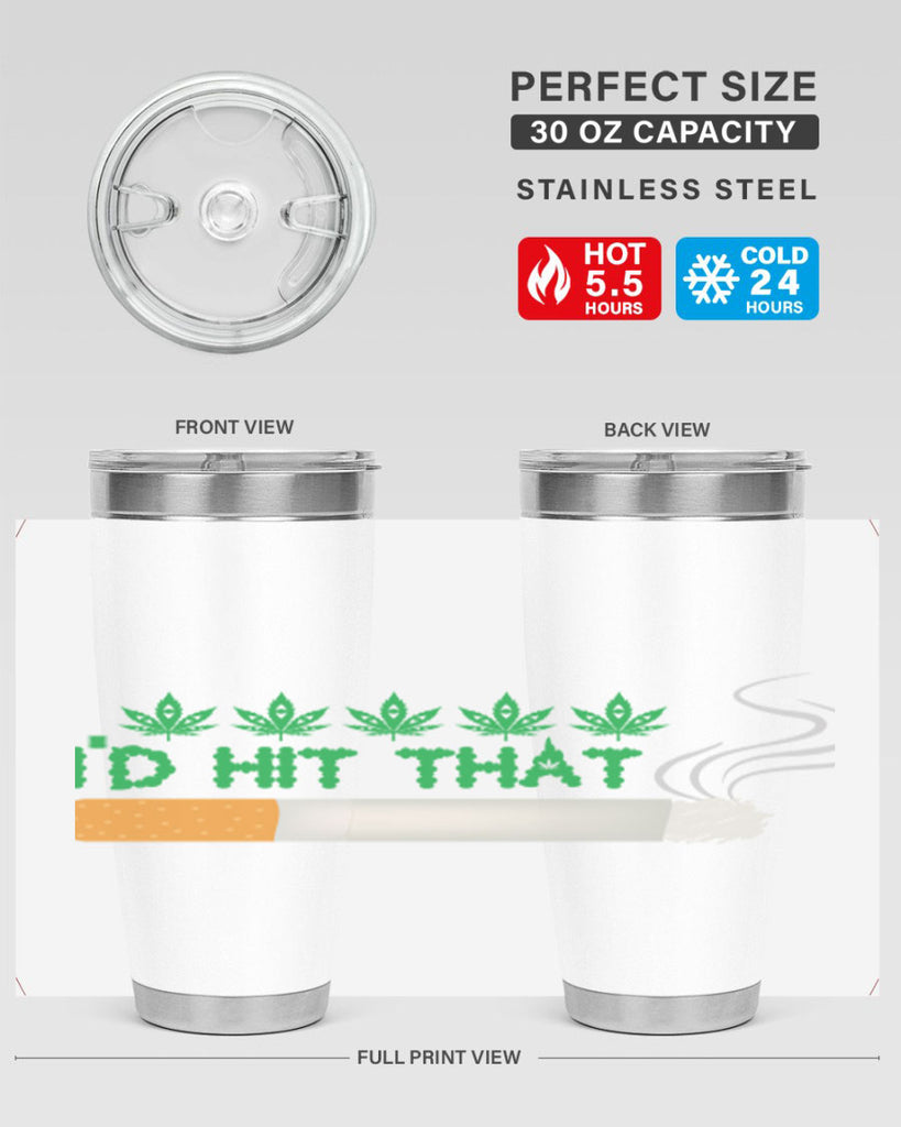 id hit that weed 142#- marijuana- Tumbler