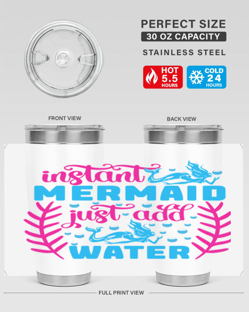 instant mermaid just add water 266#- mermaid- Tumbler