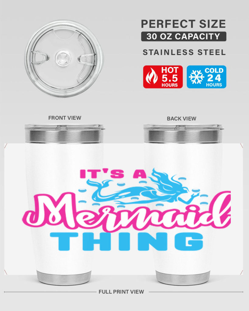 its a mermaid thing 277#- mermaid- Tumbler