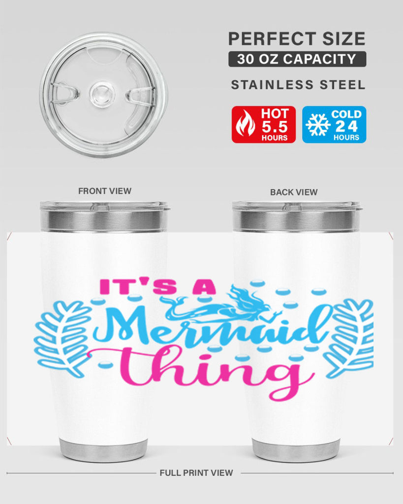 its a mermaid thing 278#- mermaid- Tumbler