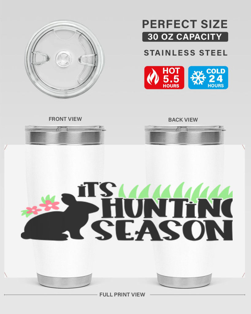 its hunting season 19#- easter- Tumbler