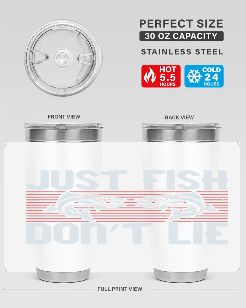 just fish don’t lie 249#- fishing- Tumbler