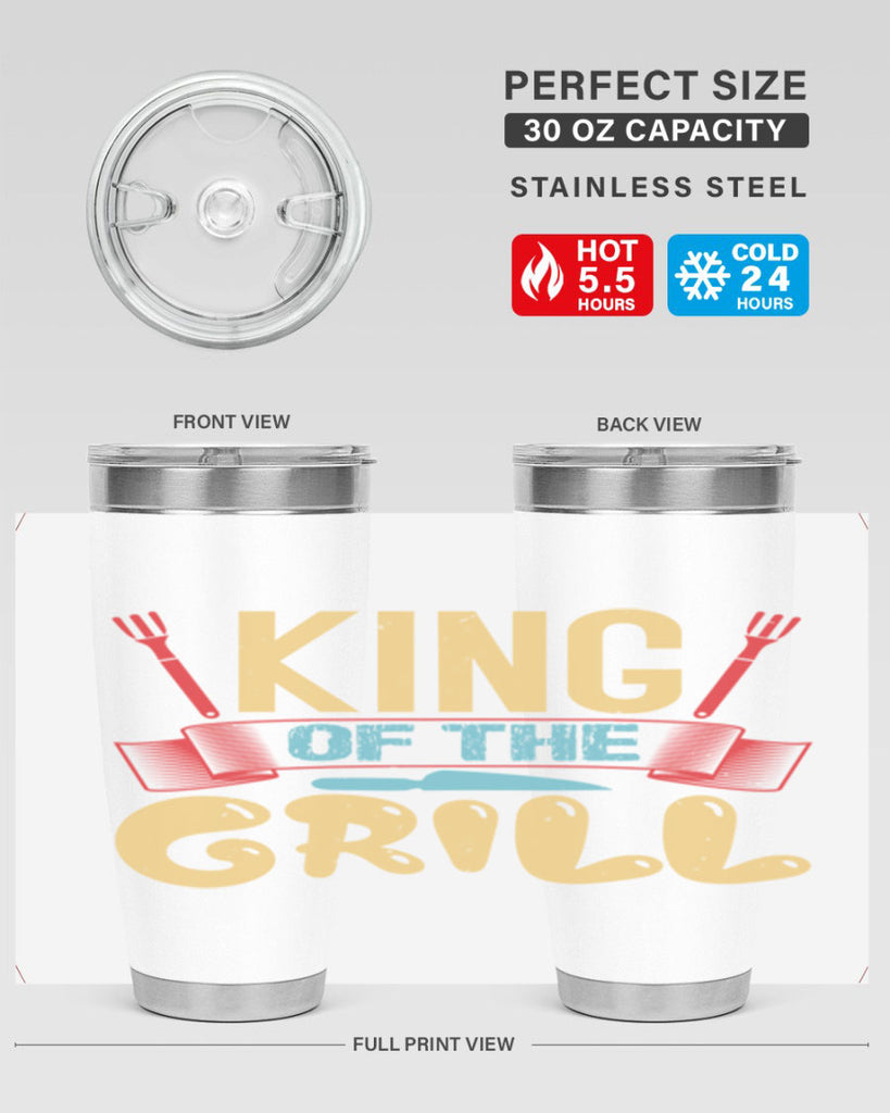 king of the grill 29#- bbq- Tumbler