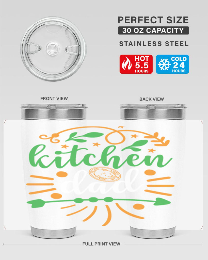 kitchen dad 85#- fathers day- Tumbler
