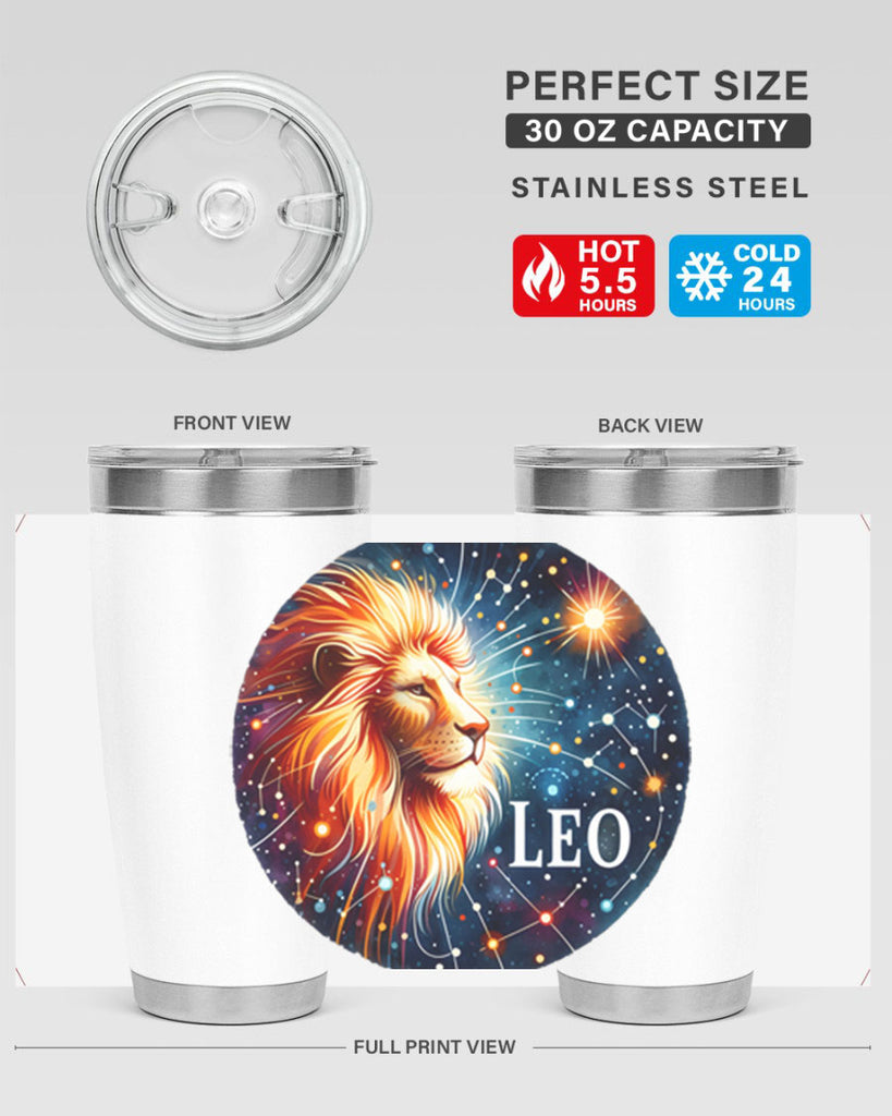 leo 313#- zodiac- Tumbler