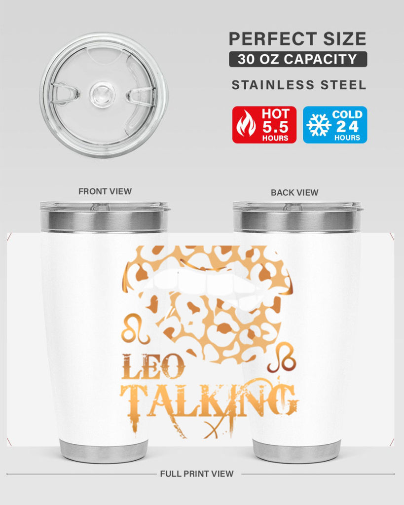 leo king 296#- zodiac- Tumbler