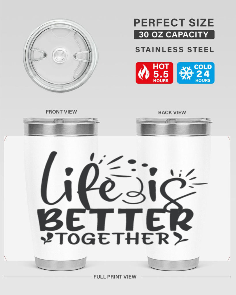 life is better together 23#- family- Tumbler