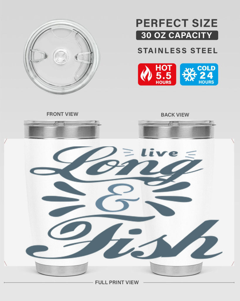 live long fish 62#- fishing- Tumbler