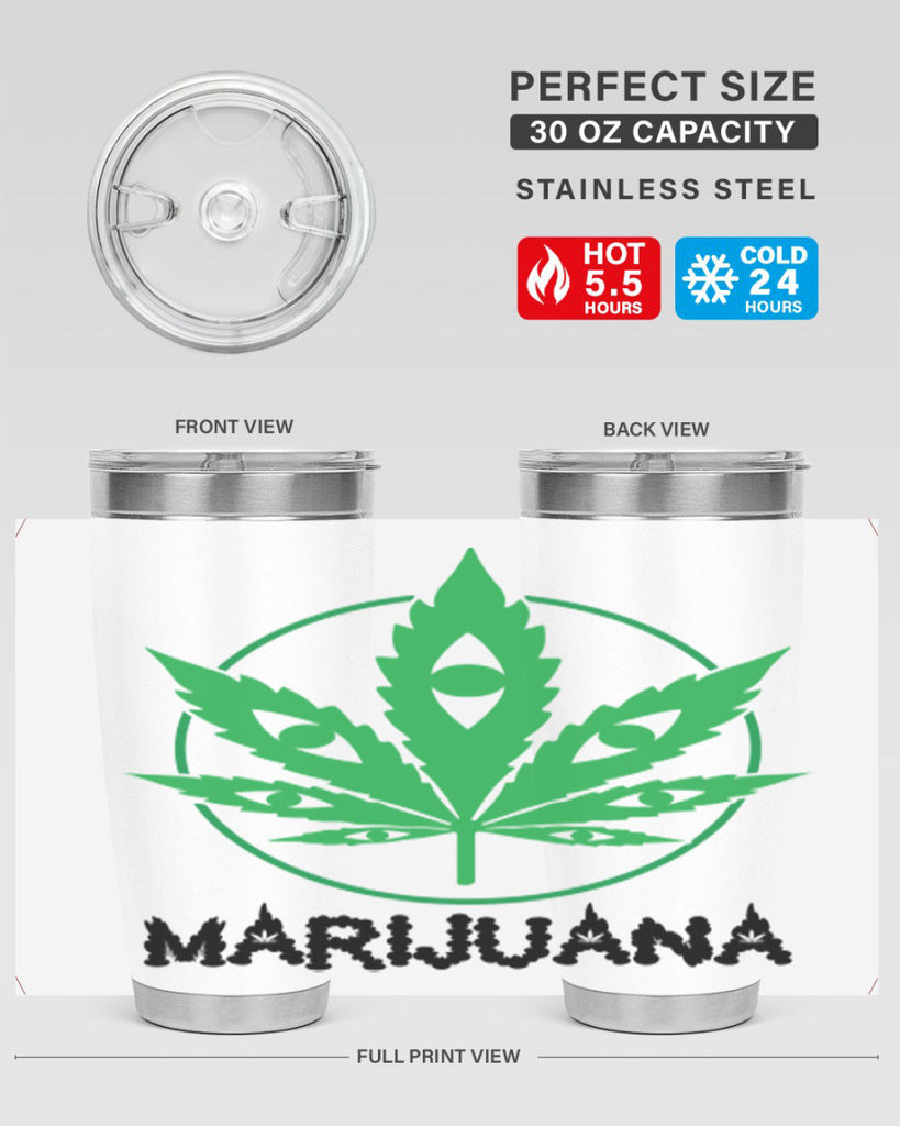 marijuana 198#- marijuana- Tumbler