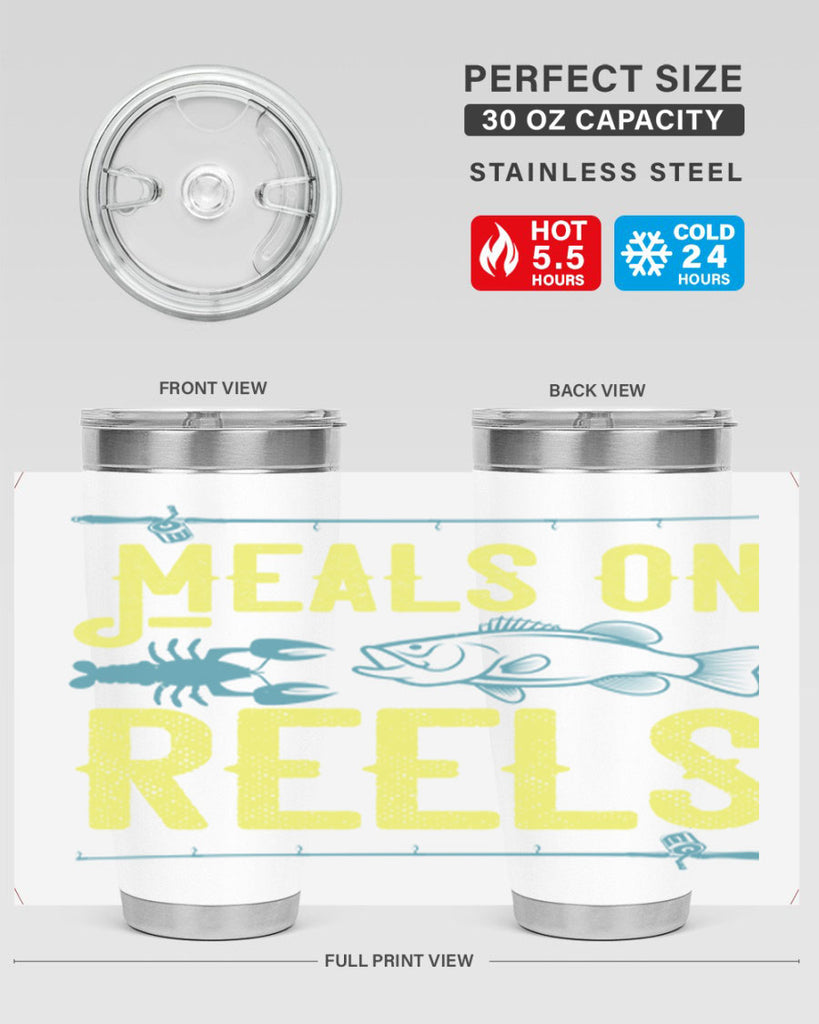 meals on reels 241#- fishing- Tumbler