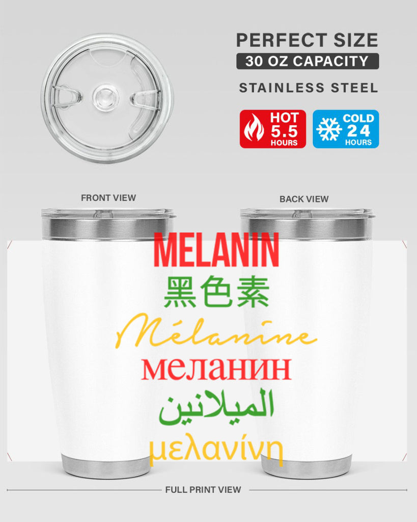 melanin multilingual 88#- black words phrases- Cotton Tank