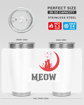 meow Style 70#- cat- Tumbler