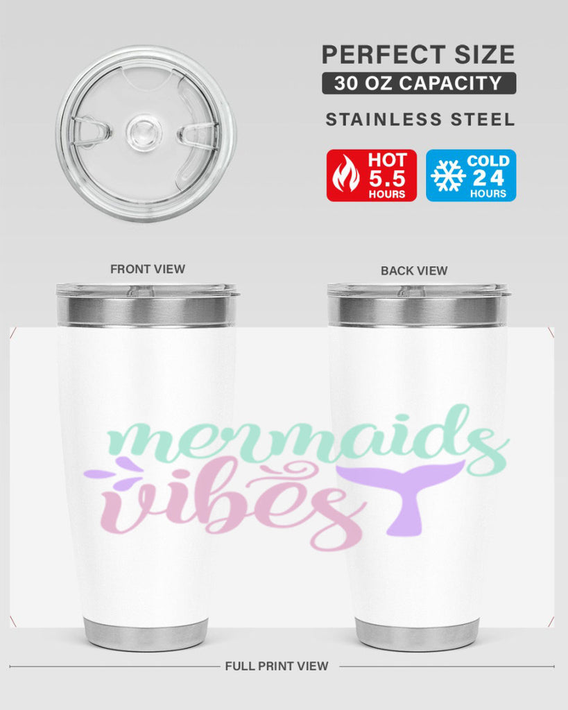 mermaids vibes 5#- mermaid- Tumbler