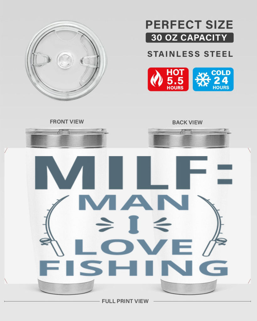 milf man 51#- fishing- Tumbler