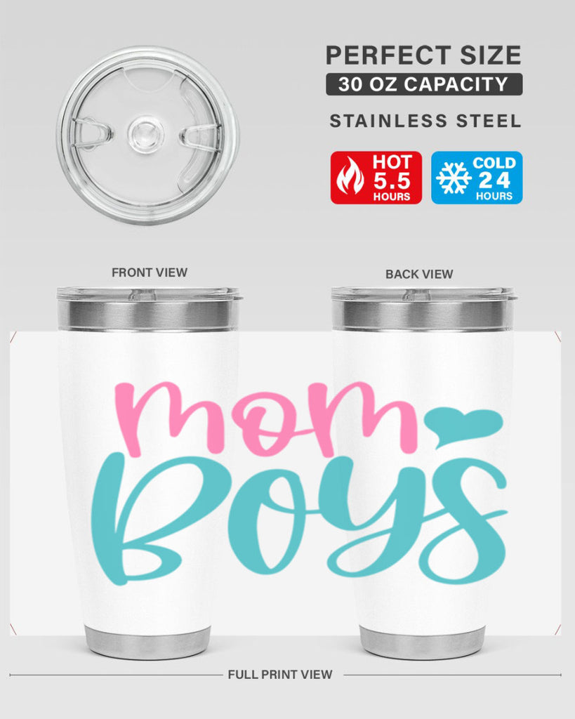 mom boys 318#- mom- Tumbler