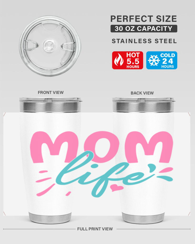 mom life 430#- mom- Tumbler