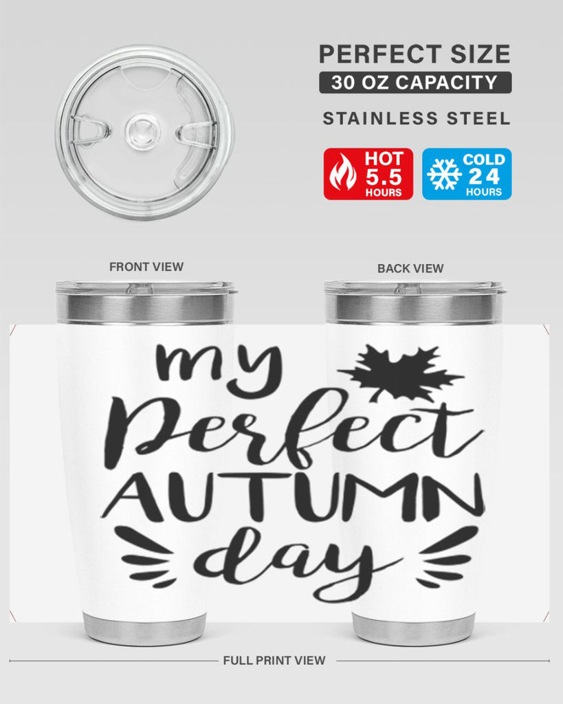 my perfect autumn day 437#- fall- Tumbler