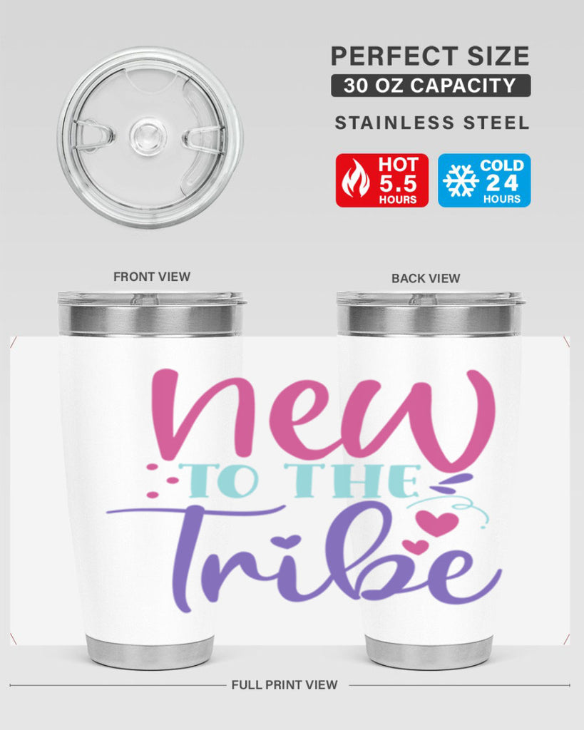 new to the tribe Style 212#- baby- tumbler