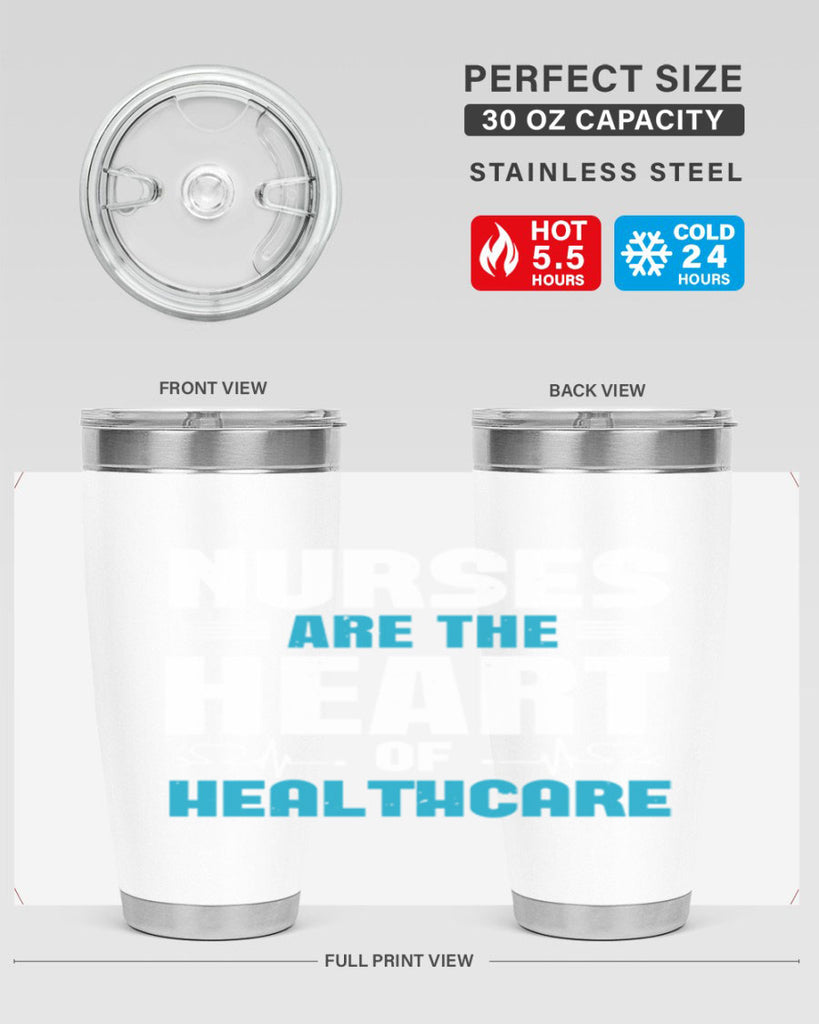 nurse are are heart healthcare Style 287#- nurse- tumbler