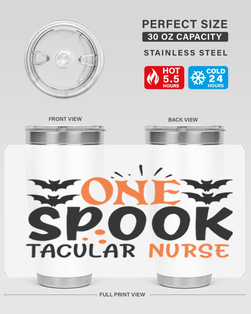 one spooktacular nurse 109#- halloween- Tumbler