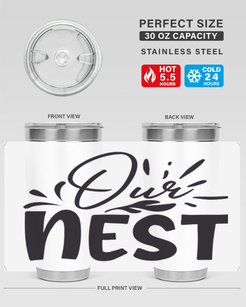 our nest 55#- home- Tumbler