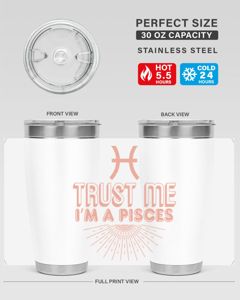 pisces 358#- zodiac- Tumbler